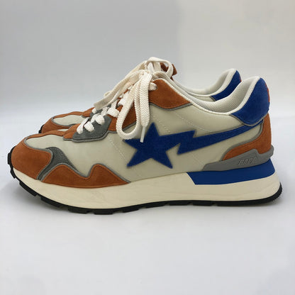 【中古品】【メンズ】 A BATHING APE アベイシングエイプ ROADSTA EXPRESS M191010K ロードスタ エクスプレス スニーカー 靴 162-241130-kk-31-tei カラー：ORANGE 万代Net店