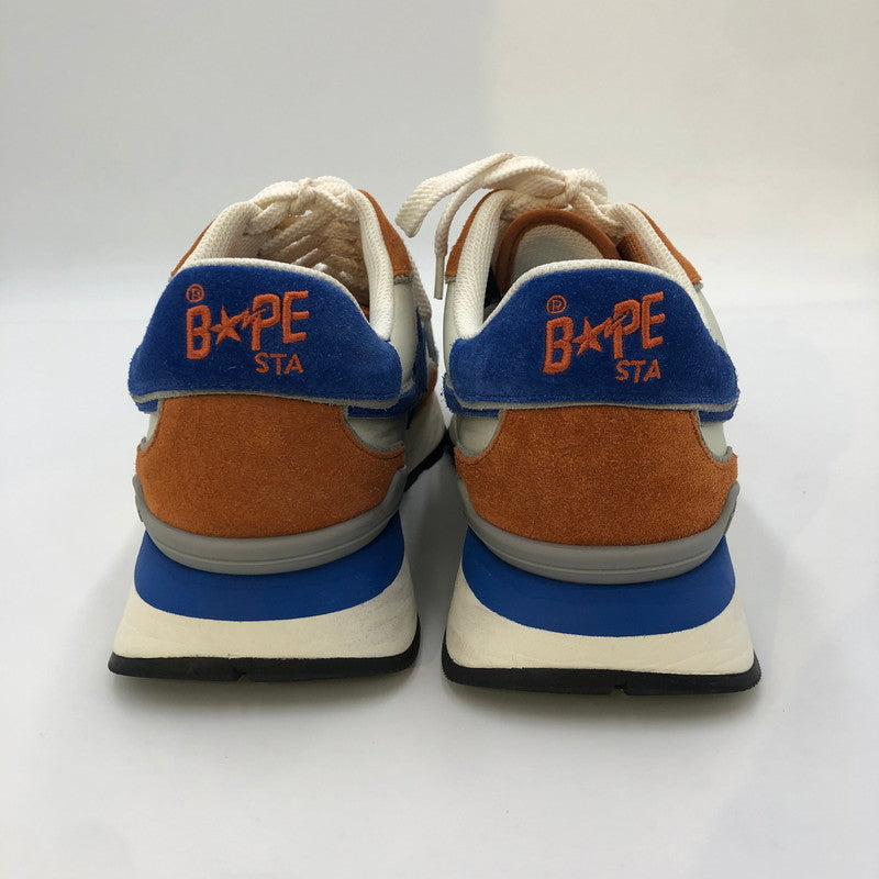 【中古品】【メンズ】 A BATHING APE アベイシングエイプ ROADSTA EXPRESS M191010K ロードスタ エクスプレス スニーカー 靴 162-241130-kk-31-tei カラー：ORANGE 万代Net店