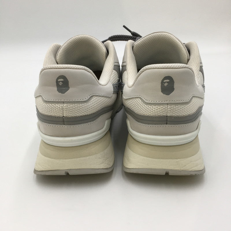 【中古品】【メンズ】 A BATHING APE アベイシングエイプ CROSS STA M191318 M クロススタ スニーカー 靴 162-241203-kk-03-tei カラー：WHITE 万代Net店