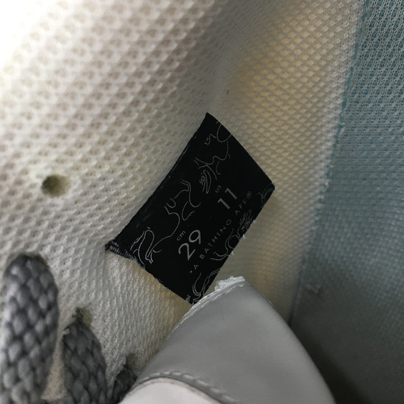 【中古品】【メンズ】 A BATHING APE アベイシングエイプ CROSS STA M191318 M クロススタ スニーカー 靴 162-241203-kk-03-tei カラー：WHITE 万代Net店