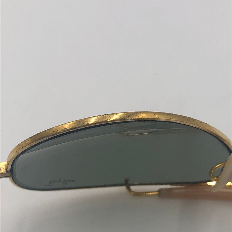 【中古品】【メンズ】 Ray-Ban レイバン B&L OUTDOORSMAN SUNGLAS ボシュロム社製 アウトドアーズマン サングラス アイウェア アクセサリー 203-241217-kk-11-tei サイズ：58ロ14 カラー：ゴールド 万代Net店