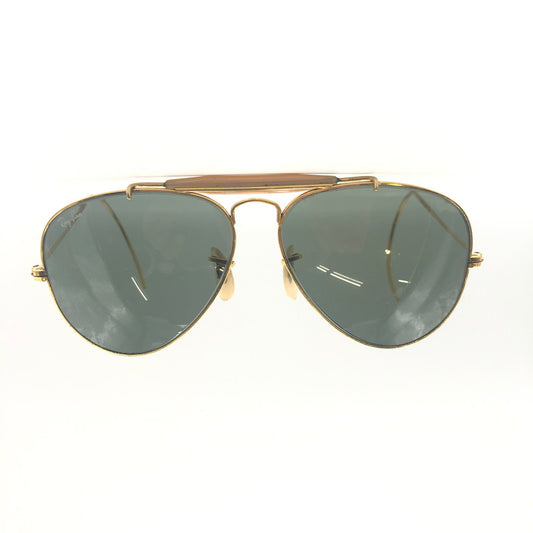 【中古品】【メンズ】 Ray-Ban レイバン B&L OUTDOORSMAN SUNGLAS ボシュロム社製 アウトドアーズマン サングラス アイウェア アクセサリー 203-241217-kk-11-tei サイズ：58ロ14 カラー：ゴールド 万代Net店