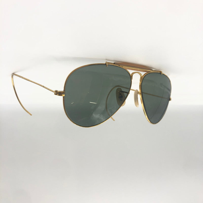 【中古品】【メンズ】 Ray-Ban レイバン B&L OUTDOORSMAN SUNGLAS ボシュロム社製 アウトドアーズマン サングラス アイウェア アクセサリー 203-241217-kk-11-tei サイズ：58ロ14 カラー：ゴールド 万代Net店