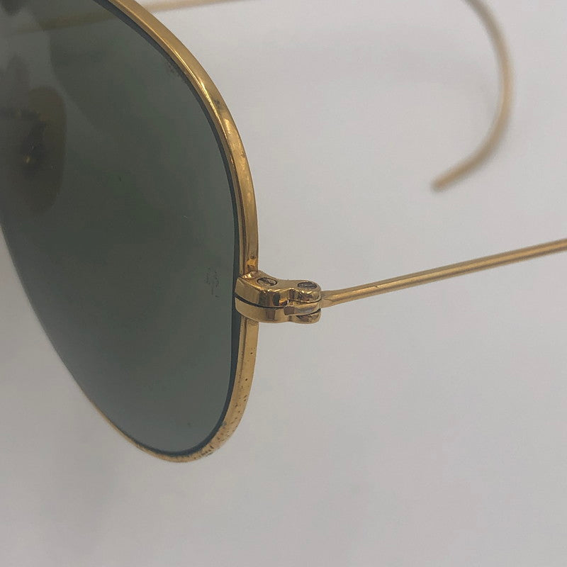 【中古品】【メンズ】 Ray-Ban レイバン B&L OUTDOORSMAN SUNGLAS ボシュロム社製 アウトドアーズマン サングラス アイウェア アクセサリー 203-241217-kk-11-tei サイズ：58ロ14 カラー：ゴールド 万代Net店