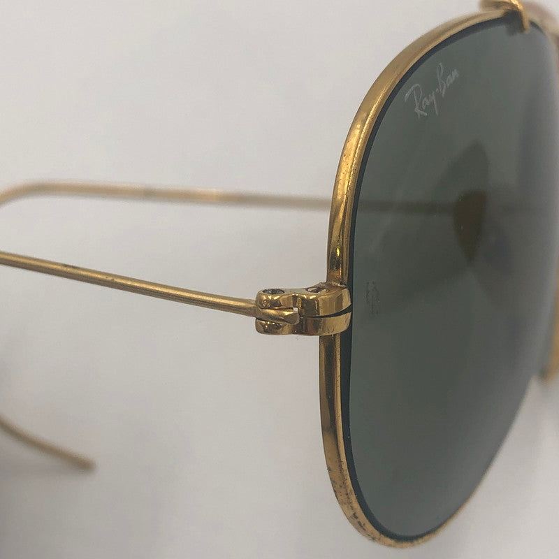 【中古品】【メンズ】 Ray-Ban レイバン B&L OUTDOORSMAN SUNGLAS ボシュロム社製 アウトドアーズマン サングラス アイウェア アクセサリー 203-241217-kk-11-tei サイズ：58ロ14 カラー：ゴールド 万代Net店