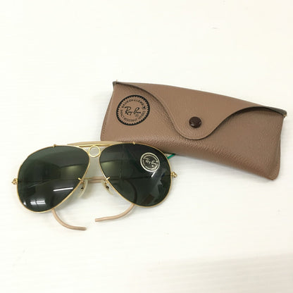 【中古美品】【メンズ】 Ray-Ban レイバン B&L SHOOTER SUNGLAS ボシュロム社製 シューター サングラス アイウェア アクセサリー 203-241217-kk-10-tei サイズ：表記無し 下記参照 カラー：ゴールド 万代Net店