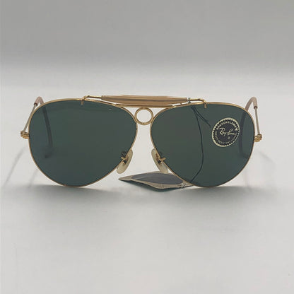 【中古美品】【メンズ】 Ray-Ban レイバン B&L SHOOTER SUNGLAS ボシュロム社製 シューター サングラス アイウェア アクセサリー 203-241217-kk-10-tei サイズ：表記無し 下記参照 カラー：ゴールド 万代Net店