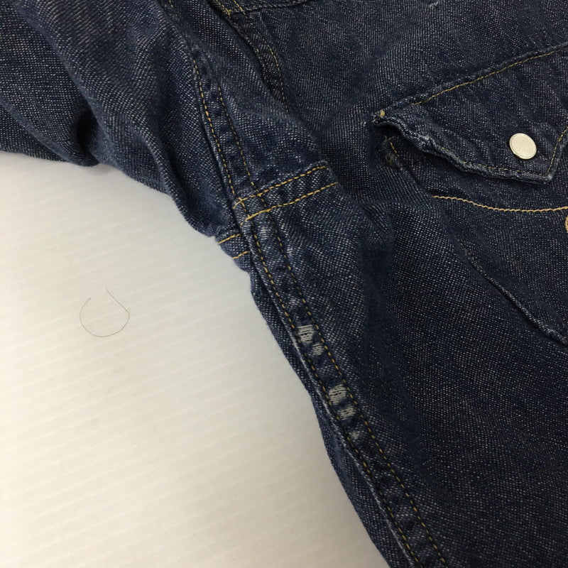 【中古品】【メンズ】  PENNEY'S FOREMOST ぺニーズフォアモスト 50~60's DENIM WESTERN SHIRT VINTAGE 50-60年代 デニムウエスタンシャツ 長袖 トップス ヴィンテージ 145-241207-kk-13-tei サイズ：表記無し 下記参照 カラー：インディゴ 万代Net店