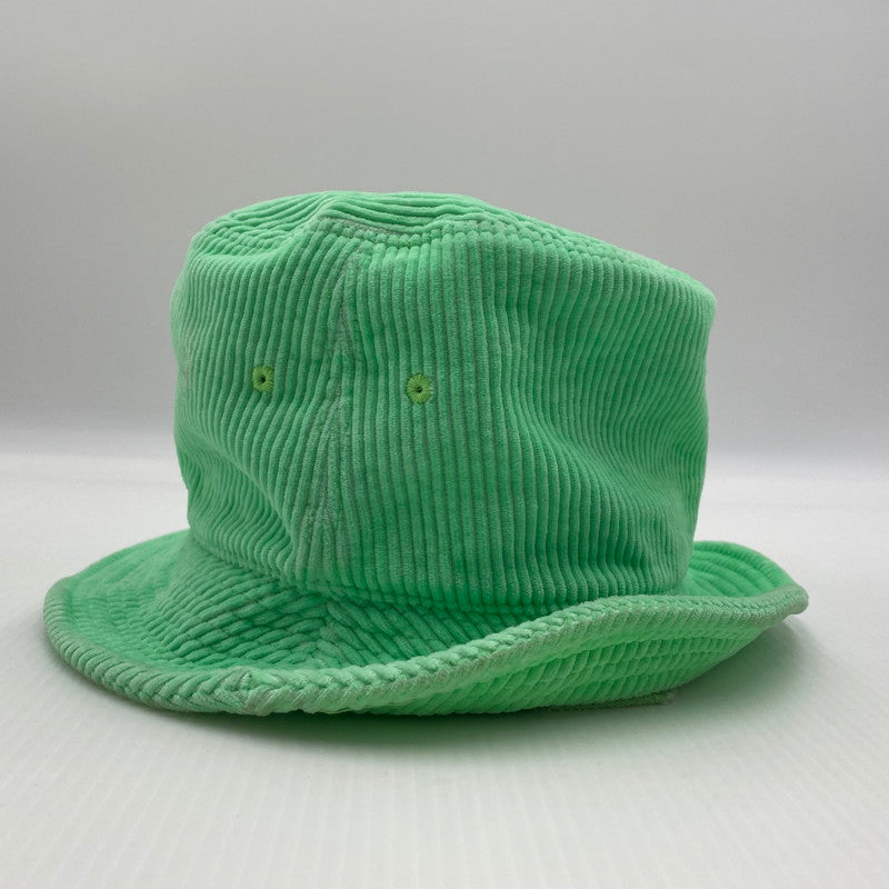 【中古品】【メンズ】 PEACEMINUSONE ピースマイナスワン PMO CORDUROY BUCKET HAT O8544 コーデュロイ バケットハット 帽子 185-260704-yo-04-tei サイズ：ONESIZE カラー：グリーン 万代Net店
