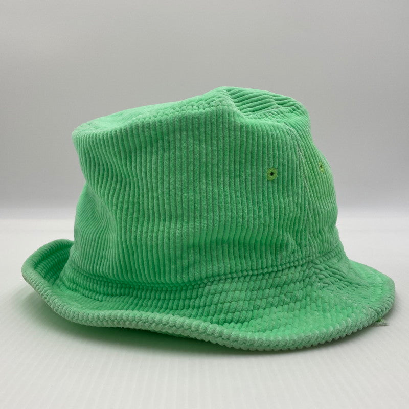 【中古品】【メンズ】 PEACEMINUSONE ピースマイナスワン PMO CORDUROY BUCKET HAT O8544 コーデュロイ バケットハット 帽子 185-260704-yo-04-tei サイズ：ONESIZE カラー：グリーン 万代Net店
