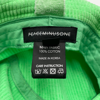 【中古品】【メンズ】 PEACEMINUSONE ピースマイナスワン PMO CORDUROY BUCKET HAT O8544 コーデュロイ バケットハット 帽子 185-260704-yo-04-tei サイズ：ONESIZE カラー：グリーン 万代Net店