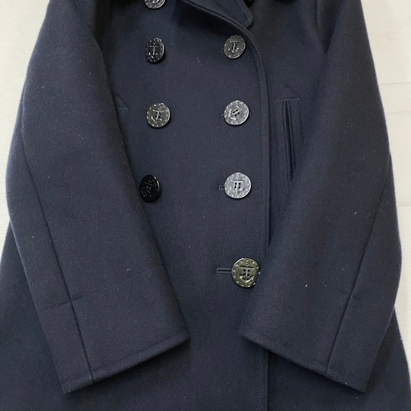 【中古品】【メンズ】 Buzz Rickson's バズリクソンズ PEA-COAT NAVAL CLOTHING FACTORY BR11554 ピーコート ナバル クロージング ファクトリー アウター 145-250417-kk-19-fuz サイズ：6 カラー：ネイビー 万代Net店