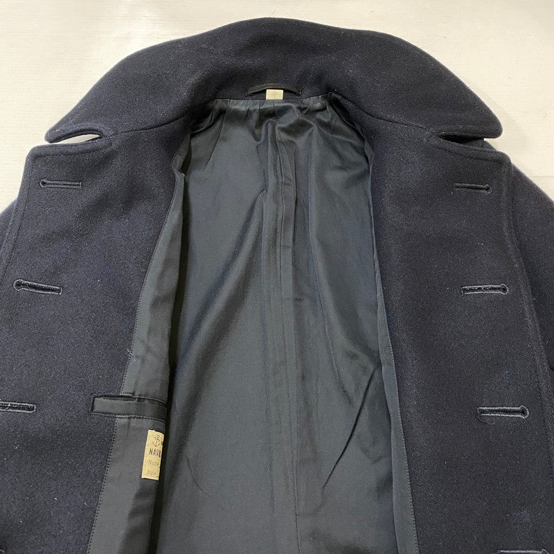 【中古品】【メンズ】 Buzz Rickson's バズリクソンズ PEA-COAT NAVAL CLOTHING FACTORY BR11554 ピーコート ナバル クロージング ファクトリー アウター 145-250417-kk-19-fuz サイズ：6 カラー：ネイビー 万代Net店