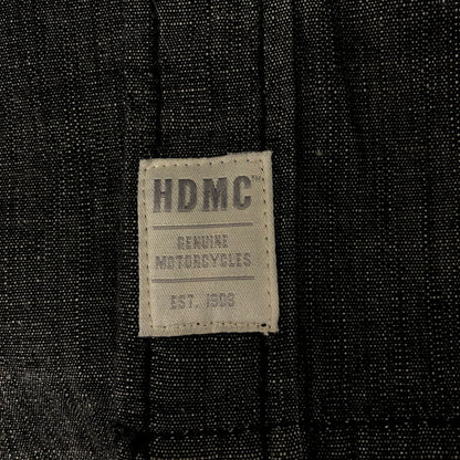 【中古品】【メンズ】 SLIM FIT DENIM S/S SHIRT 96233-18VM スリムフィット デニム ショートスリーブシャツ 半袖 トップス 145-250107-kk-29-tei サイズ：S カラー：ブラック 万代Net店
