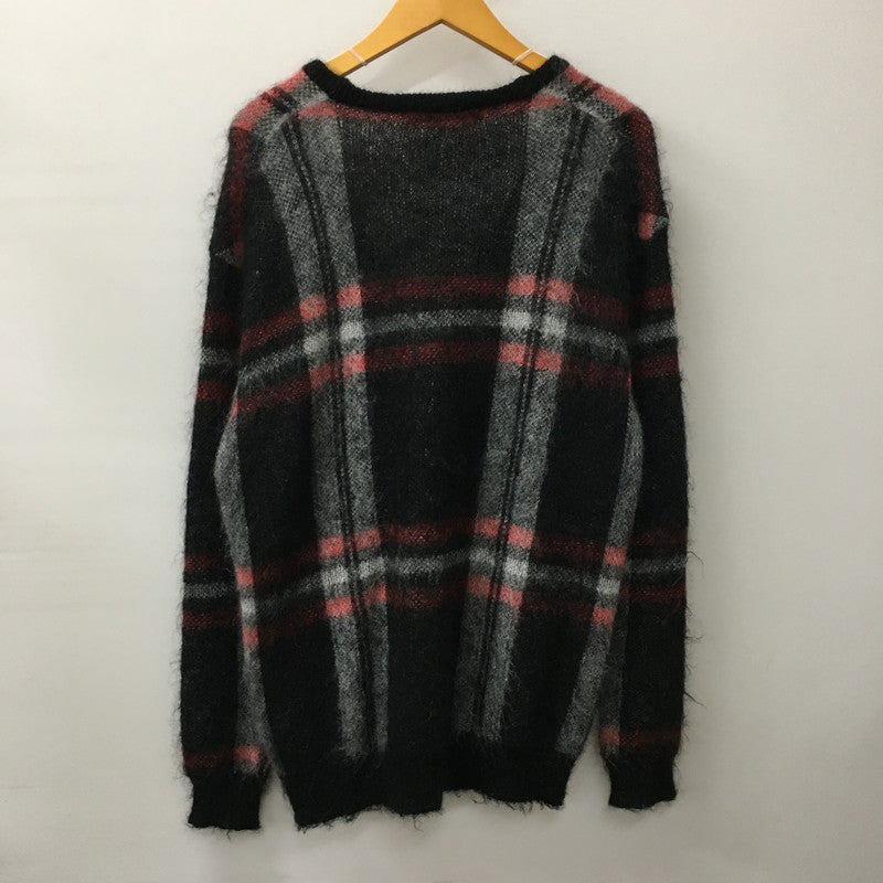 【中古品】【メンズ】 ESTNATION エストネーション MOHAIR CARDIGAN 12-234-12-100092 モヘアカーディガン トップス ニット 140-241211-kk-12-tei サイズ：M カラー：ブラック 万代Net店