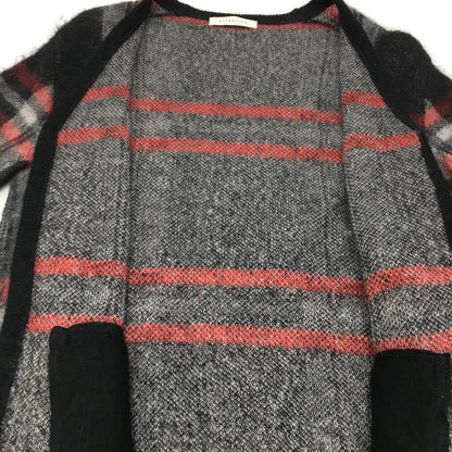 【中古品】【メンズ】 ESTNATION エストネーション MOHAIR CARDIGAN 12-234-12-100092 モヘアカーディガン トップス ニット 140-241211-kk-12-tei サイズ：M カラー：ブラック 万代Net店