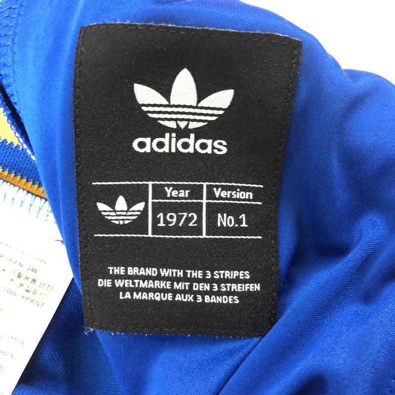 【中古品】【メンズ】 adidas アディダス 70S TRACK PANT GE0812 1972復刻 トラックパンツ ボトムス ジャージ 159-250116-kk-33-tei サイズ：M カラー：ブルー 万代Net店