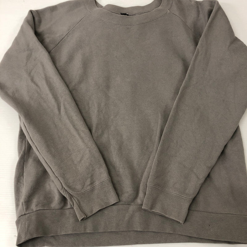 【中古品】【レディース】  ATOM エイトン COTTON CREWNECK SWEAT 6966444 コットン クルーネックスウェット トップス トレーナー 170-241221-kk-39-tei サイズ：00 カラー：グレー 万代Net店