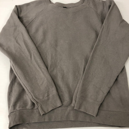 【中古品】【レディース】  ATOM エイトン COTTON CREWNECK SWEAT 6966444 コットン クルーネックスウェット トップス トレーナー 170-241221-kk-39-tei サイズ：00 カラー：グレー 万代Net店