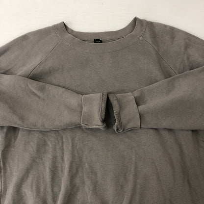 【中古品】【レディース】  ATOM エイトン COTTON CREWNECK SWEAT 6966444 コットン クルーネックスウェット トップス トレーナー 170-241221-kk-39-tei サイズ：00 カラー：グレー 万代Net店