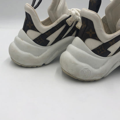 【中古品】【レディース】 ARCHLIGHT TRAINER MONOGRAM CL1109 アークライト トレーナー モノグラム スニーカー 靴 179-241217-kk-14-tei サイズ：38 カラー：ホワイト 万代Net店
