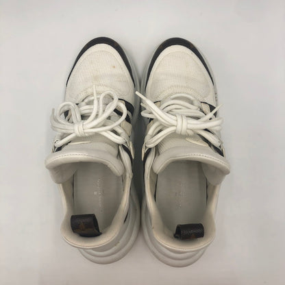 【中古品】【レディース】 ARCHLIGHT TRAINER MONOGRAM CL1109 アークライト トレーナー モノグラム スニーカー 靴 179-241217-kk-14-tei サイズ：38 カラー：ホワイト 万代Net店