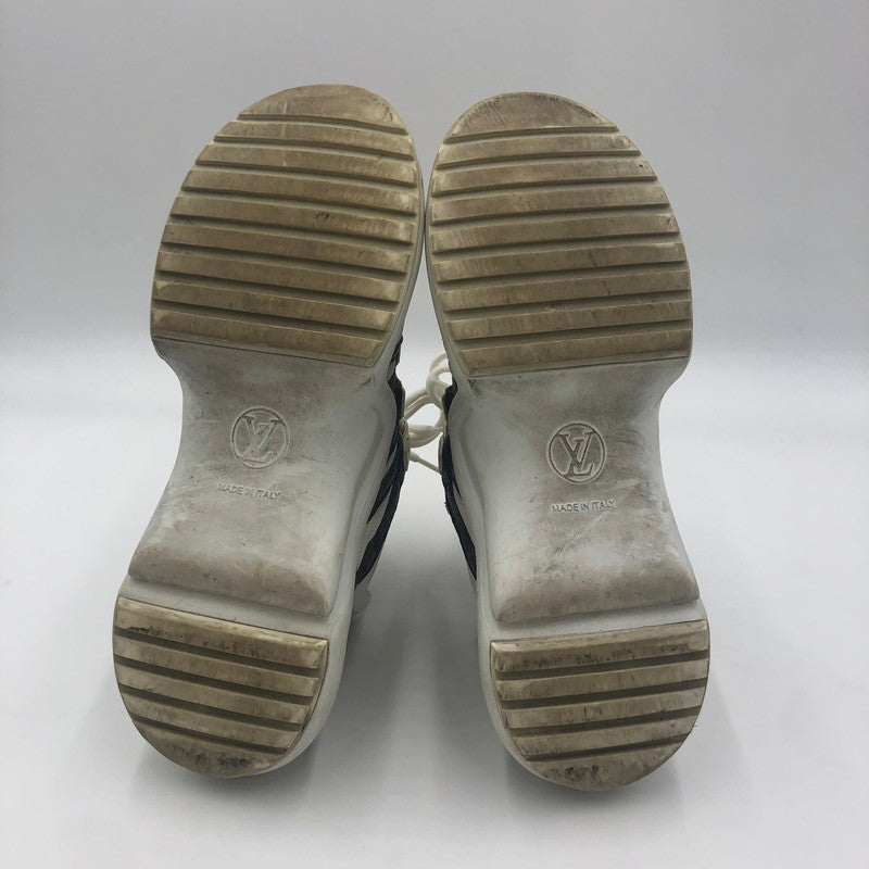【中古品】【レディース】 ARCHLIGHT TRAINER MONOGRAM CL1109 アークライト トレーナー モノグラム スニーカー 靴 179-241217-kk-14-tei サイズ：38 カラー：ホワイト 万代Net店
