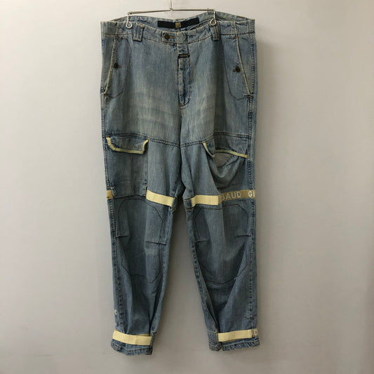 【中古品】【メンズ】 MARITHE + FRANCOIS GIRBAUD マリテフランソワジルボー DENIM SHUTTLE PANTS 8MM48J デニム シャトルパンツ ボトムス 145-250225-kk-15-tei サイズ：42 カラー：ライトインディゴ 万代Net店