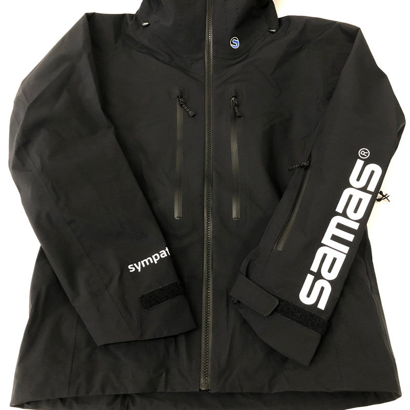 【中古品】【レディース】  SAMAS サマス SYMPATEX SHELL JACKET SM3QHN03 シンパテックス シェルジャケット アウター スキーウェア 121-241222-kk-03-tei サイズ：M カラー：ブラック 万代Net店