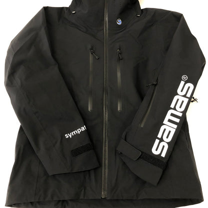 【中古品】【レディース】  SAMAS サマス SYMPATEX SHELL JACKET SM3QHN03 シンパテックス シェルジャケット アウター スキーウェア 121-241222-kk-03-tei サイズ：M カラー：ブラック 万代Net店