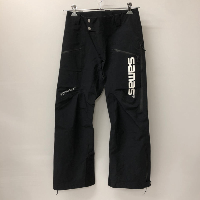 【中古品】【レディース】  SAMAS サマス SYMPATEX SHELL PANTS SM3QHD04 シンパテックス シェルパンツ ボトムス スキーウェア 121-250123-kk-14-tei サイズ：M カラー：ブラック 万代Net店