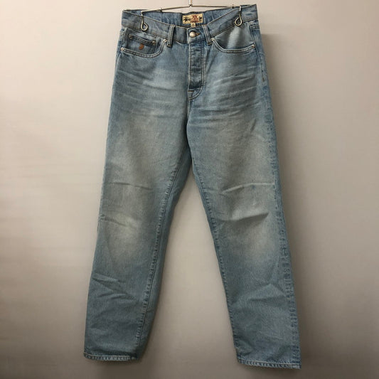 【中古品】【メンズ】 STUSSY ステューシー 24AW NEW CLASSIC JEAN DENIM 116672 14.5oz コットンデニム クラシックフィットジーンズ ボトムス デニムパンツ 153-241208-kk-24-tei サイズ：30 カラー：ライトインディゴ 万代Net店