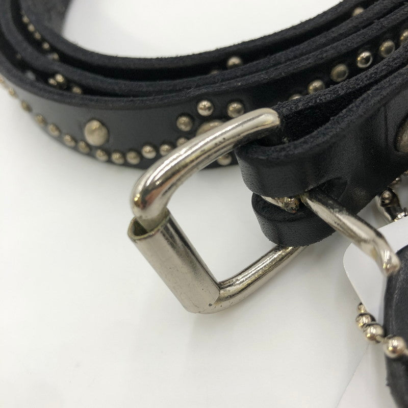 【中古美品】【メンズ】 HTC エイチティーシー × SAPEur サプール 別注 コラボ 24SS NARROW FLOWER BELT ナローフラワーベルト アクセサリー 服飾雑貨 205-241208-kk-15-tei サイズ：42 カラー：ブラック 万代Net店