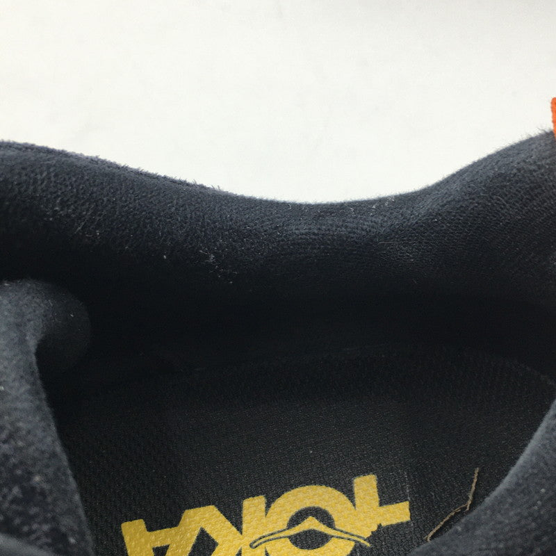 【中古品】【メンズ】 HOKA ONE ONE ホカオネオネ U CLIFTON L SUEDE 1122571 クリフトン スエード スニーカー 靴 162-250621-kk-03-tei カラー：BLACK/LUNAR ROCK 万代Net店