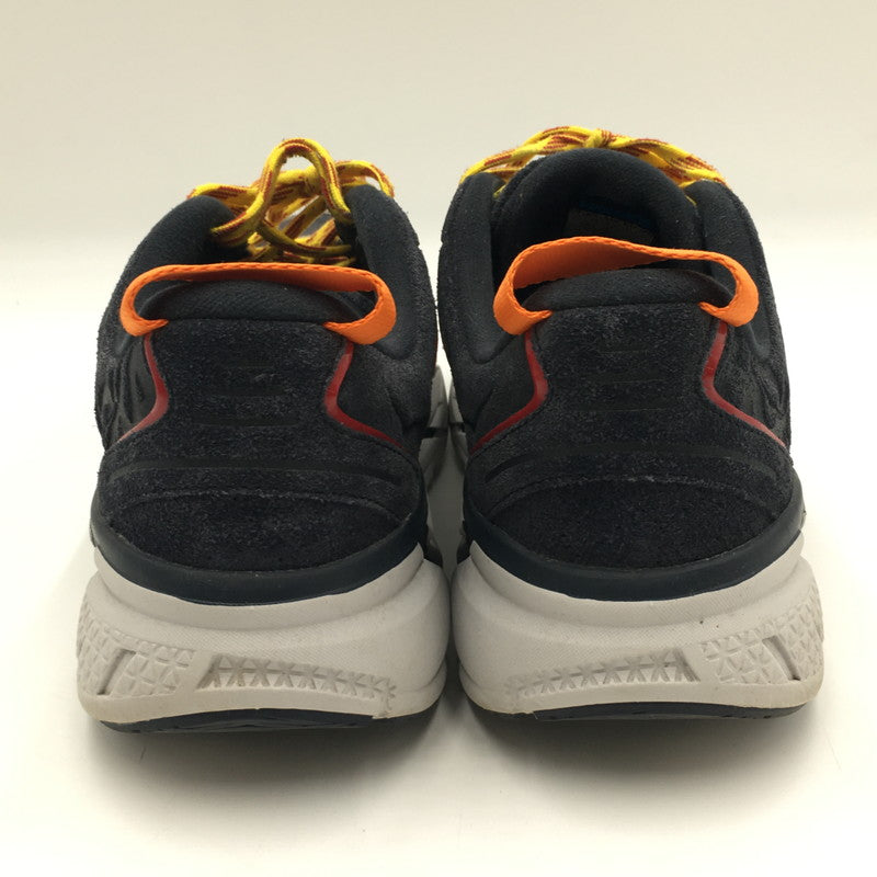 【中古品】【メンズ】 HOKA ONE ONE ホカオネオネ U CLIFTON L SUEDE 1122571 クリフトン スエード スニーカー 靴 162-250621-kk-03-tei カラー：BLACK/LUNAR ROCK 万代Net店