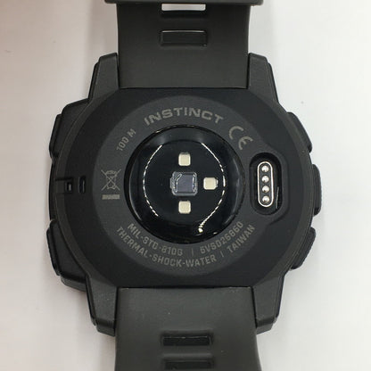 【中古品】【メンズ】  GARMIN ガーミン INSTINCT 010-02064-12 インスティンクト スマートウォッチ 腕時計 197-241211-kk-01-tei カラー：GRAPHITE 万代Net店