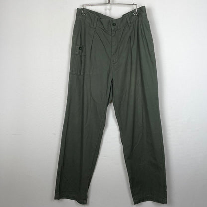 【中古品】【メンズ】 X-LARGE エックス ラージ 21SS TUCK CHINO PANTS 101211031017 2021年春夏 タック チノ パンツ ボトムス 142-260801-sa-25-tei サイズ：34 カラー：カーキ 万代Net店