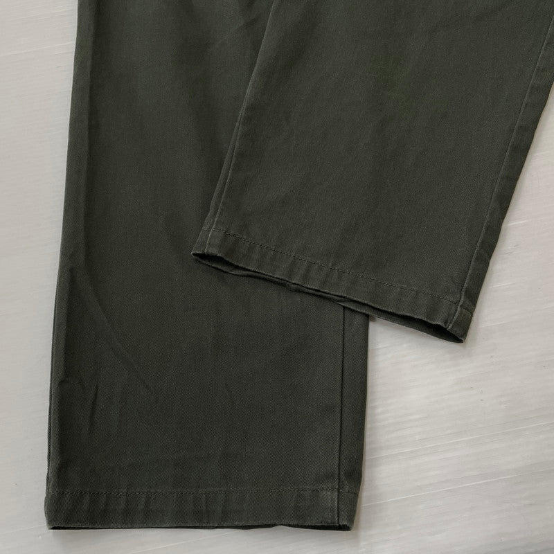 【中古品】【メンズ】 X-LARGE エックス ラージ 21SS TUCK CHINO PANTS 101211031017 2021年春夏 タック チノ パンツ ボトムス 142-260801-sa-25-tei サイズ：34 カラー：カーキ 万代Net店