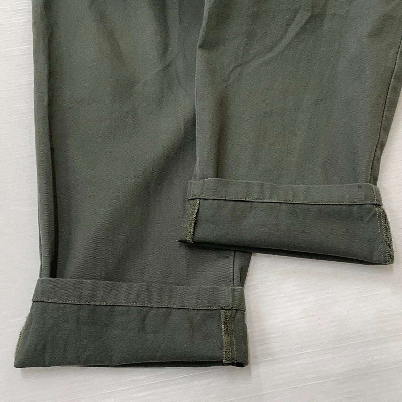 【中古品】【メンズ】 X-LARGE エックス ラージ 21SS TUCK CHINO PANTS 101211031017 2021年春夏 タック チノ パンツ ボトムス 142-260801-sa-25-tei サイズ：34 カラー：カーキ 万代Net店