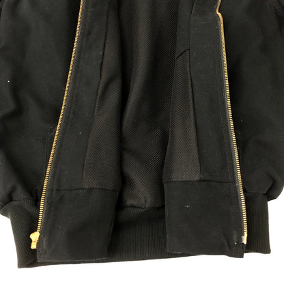 【中古品】【メンズ】 Carhartt カーハート DUCK ACTIVE JACKET THERMAL LINED J131-BLK USA製 ダック アクティブジャケット サーマルライン アウター 145-250221-kk-12-tei サイズ：S カラー：ブラック 万代Net店