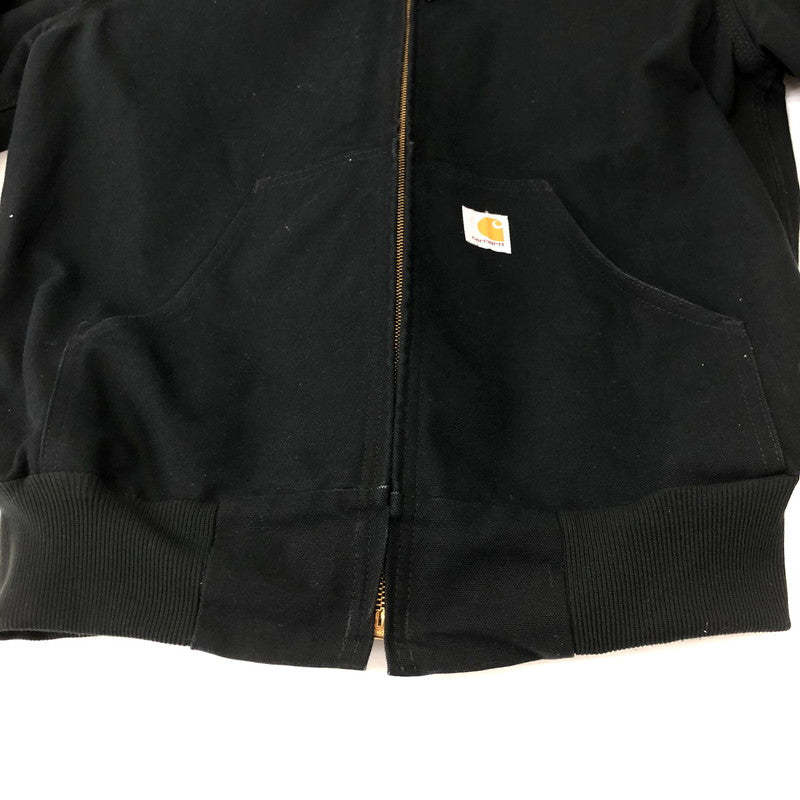 【中古品】【メンズ】 Carhartt カーハート DUCK ACTIVE JACKET THERMAL LINED J131-BLK USA製 ダック アクティブジャケット サーマルライン アウター 145-250221-kk-12-tei サイズ：S カラー：ブラック 万代Net店