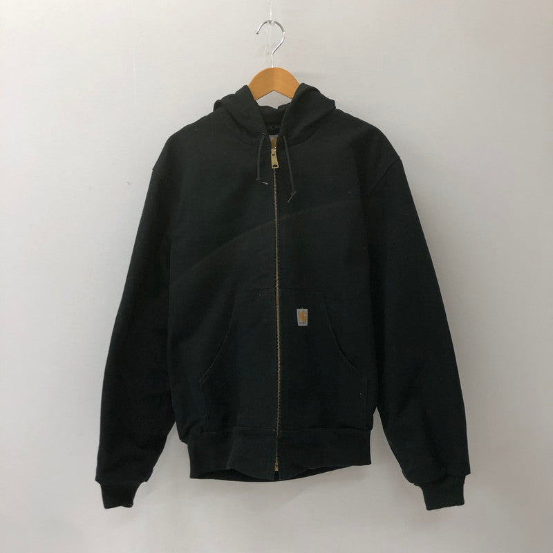 【中古品】【メンズ】 Carhartt カーハート DUCK ACTIVE JACKET THERMAL LINED J131-BLK USA製 ダック アクティブジャケット サーマルライン アウター 145-250221-kk-12-tei サイズ：S カラー：ブラック 万代Net店