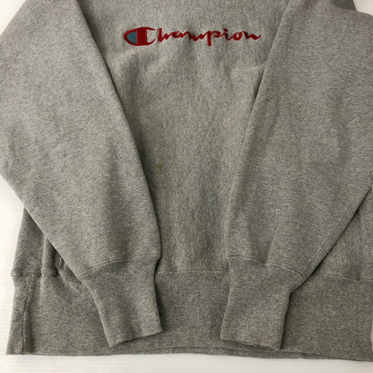 【中古品】【メンズ】 Champion チャンピオン 90's REVERSE WEAVE CREWNECK SWEAT 90年代 リバースウィーブ クルーネックスウェット トップス トレーナー 刺繍タグ 145-241214-kk-17-tei サイズ：L カラー：グレー 万代Net店