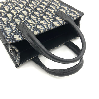【中古品】【メンズ】 Christian Dior クリスチャンディオール SAFARI NORTH SOUTH TOTE HANDBAG 1ESPO311YKY H27E サファリ ノースサウス トート ハンドバッグ カバン 2WAYバッグ 180-241214-kk-01-fuz カラー：ネイビー/グレー/ブラック 万代Net店