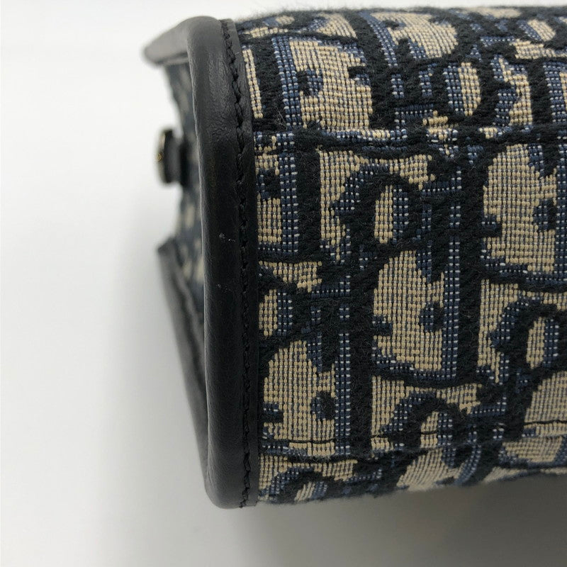 【中古品】【メンズ】 Christian Dior クリスチャンディオール SAFARI NORTH SOUTH TOTE HANDBAG 1ESPO311YKY H27E サファリ ノースサウス トート ハンドバッグ カバン 2WAYバッグ 180-241214-kk-01-fuz カラー：ネイビー/グレー/ブラック 万代Net店