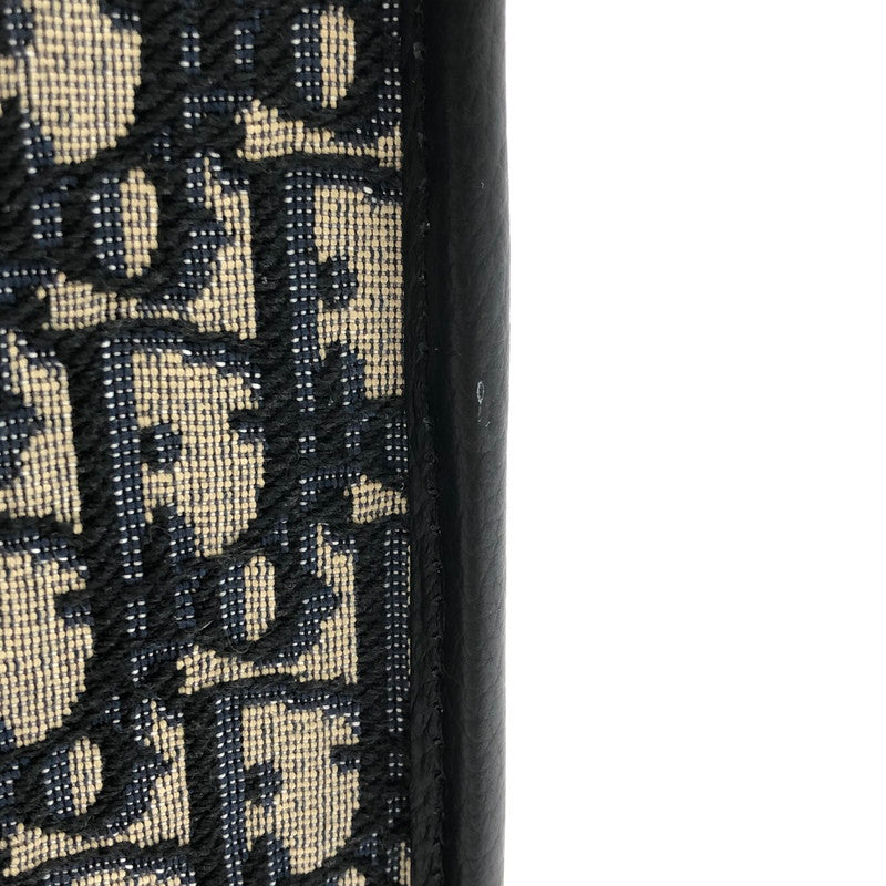【中古品】【メンズ】 Christian Dior クリスチャンディオール SAFARI NORTH SOUTH TOTE HANDBAG 1ESPO311YKY H27E サファリ ノースサウス トート ハンドバッグ カバン 2WAYバッグ 180-241214-kk-01-fuz カラー：ネイビー/グレー/ブラック 万代Net店