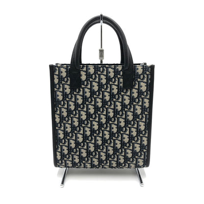【中古品】【メンズ】 Christian Dior クリスチャンディオール SAFARI NORTH SOUTH TOTE HANDBAG 1ESPO311YKY H27E サファリ ノースサウス トート ハンドバッグ カバン 2WAYバッグ 180-241214-kk-01-fuz カラー：ネイビー/グレー/ブラック 万代Net店