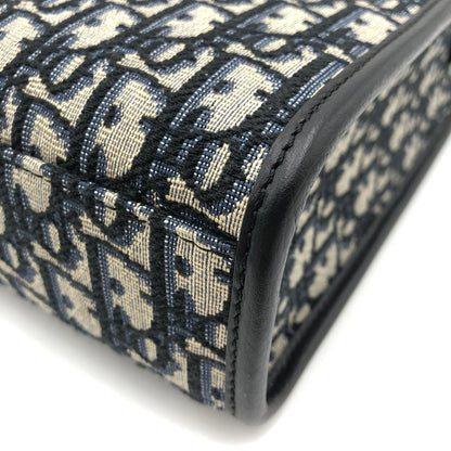 【中古品】【メンズ】 Christian Dior クリスチャンディオール SAFARI NORTH SOUTH TOTE HANDBAG 1ESPO311YKY H27E サファリ ノースサウス トート ハンドバッグ カバン 2WAYバッグ 180-241214-kk-01-fuz カラー：ネイビー/グレー/ブラック 万代Net店