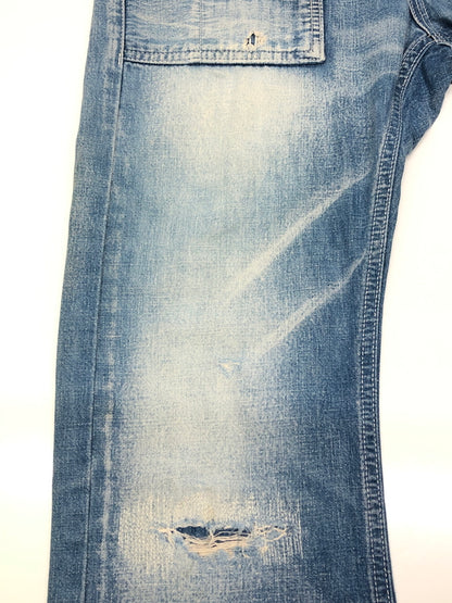 【中古品】【メンズ】 TMT ティーエムティー TPT-F1009 デニムパンツ ボトムス 151-260819-SH-15-hon サイズ：S カラー：インディゴ 万代Net店