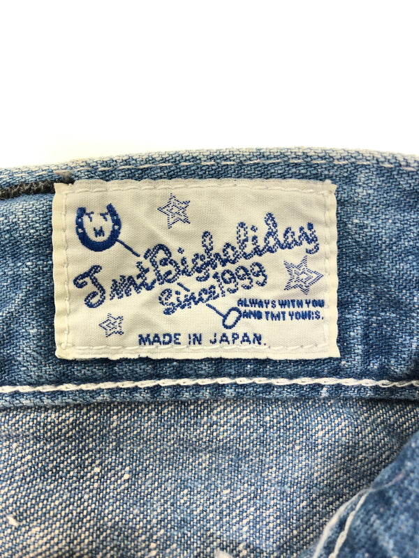 【中古品】【メンズ】 TMT ティーエムティー TPT-F1009 デニムパンツ ボトムス 151-260819-SH-15-hon サイズ：S カラー：インディゴ 万代Net店
